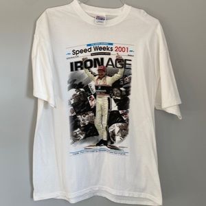 Very Rare Vintage Dale Earnhardt Iron Age Speed Weeks 2001 XL t-shirt